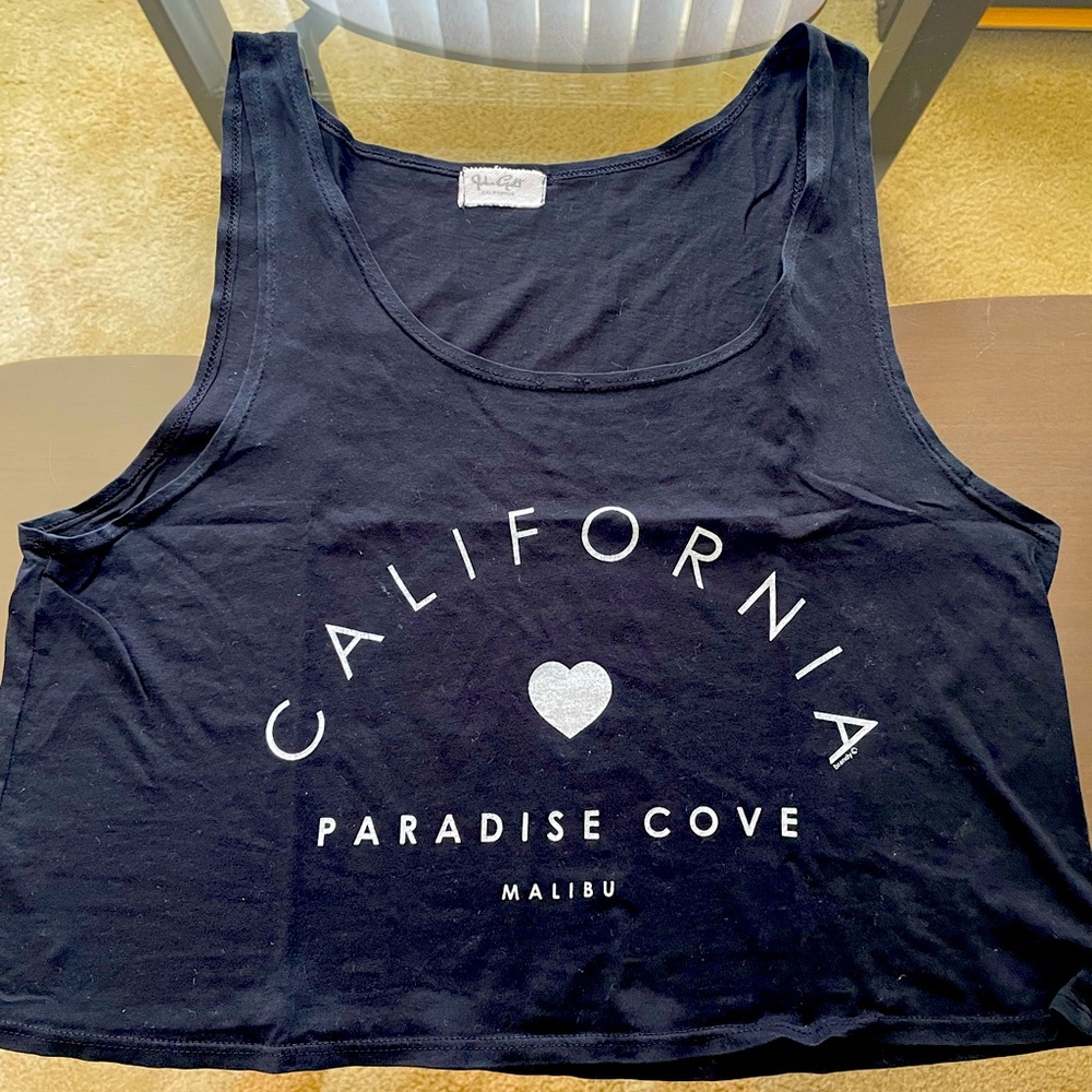 Black tank Casual Shirt Brandy Melville John Galt